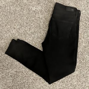 Express Black Denim Jegging